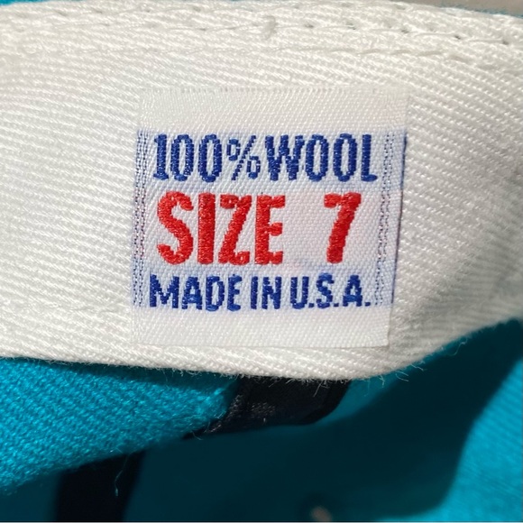 Vintage 90s Florida Marlins New Era Diamond Collection Hat 100% Wool Pro Model. - Picture 9 of 11